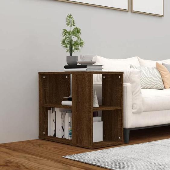 SWEET Buffet Salon Bas - Armoire latérale - chêne marron - 60x30x50 cm - bois dingénierie - 8979942