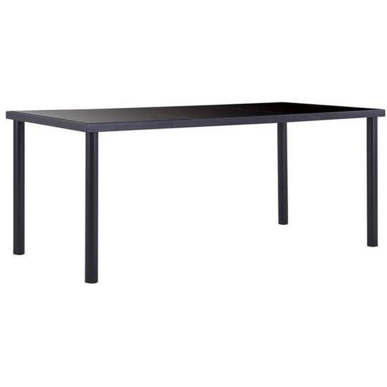 SWEET Ensemble de salle à manger 7 pcs - Table et 6 chaises - Similicuir Blanc 2025|14430