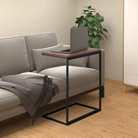 SWEET Table café - Table dappoint Noir 55x35x66 cm - Bois dingénierie 16525896