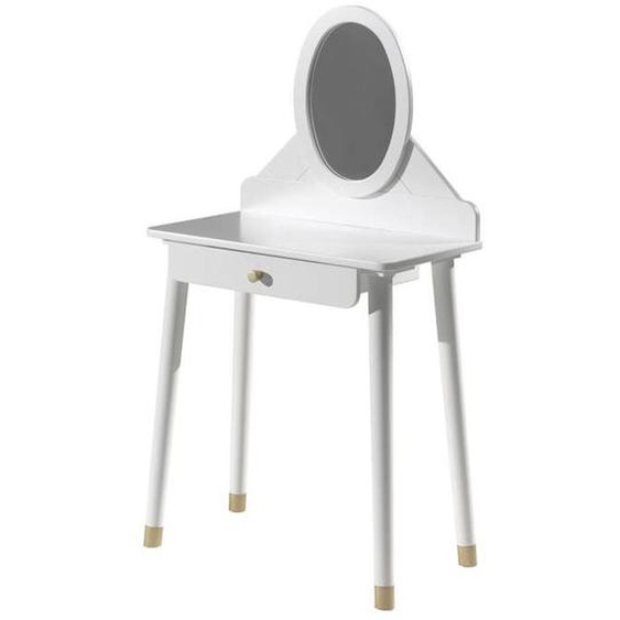 SWEET Vipack Coiffeuse enfant Billy avec miroir Bois Blanc - 1723776