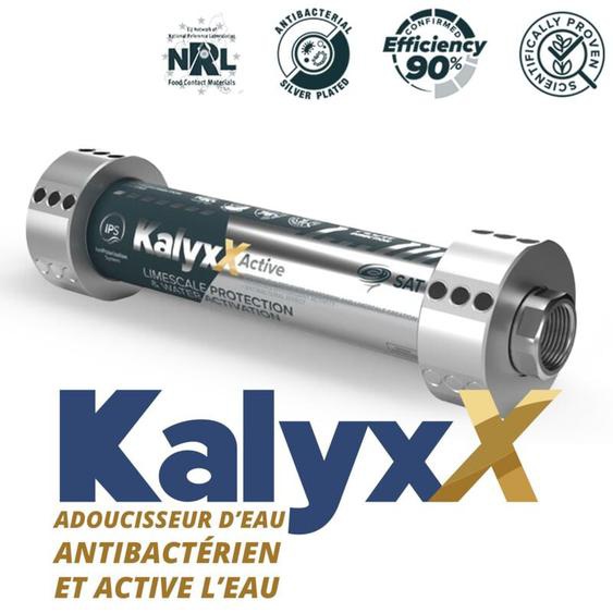 Swiss Aqua Technologies - Adoucisseur deau Anticalcaire Antibacterien innovant ips Kalyxx Active G3/4  femelle (IPSKXAG34)