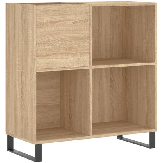 SYFAX™ Armoire à disques chêne sonoma 84,5x38x89 cm bois dingénierie