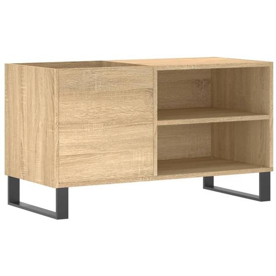 SYFAX™ Armoire à disques chêne sonoma 85x38x48 cm bois dingénierie