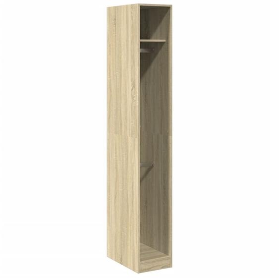 Garde-robe chêne sonoma 30x50x200 cm bois dingénierie