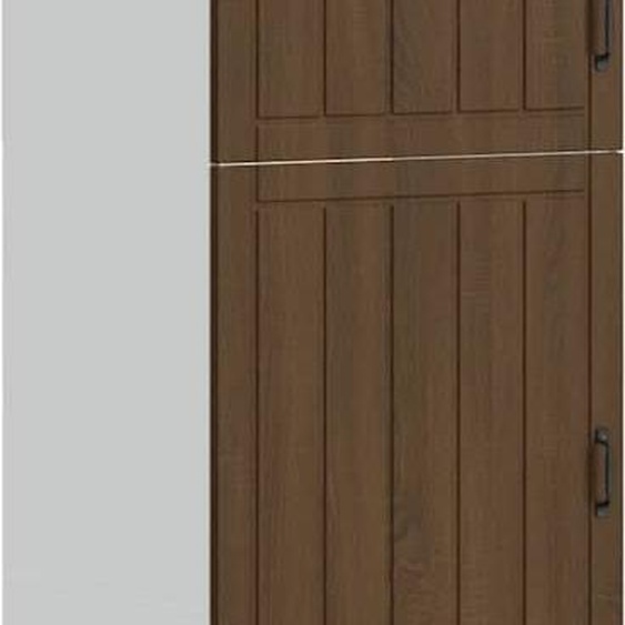 SYFAX™ Armoire de cuisine Lucca chêne marron bois dingénierie