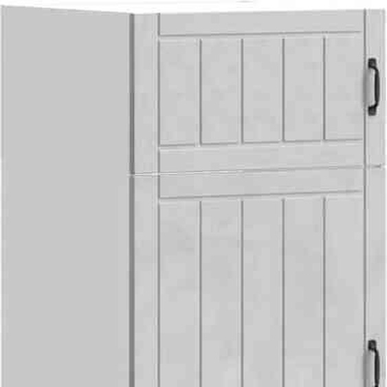 SYFAX™ Armoire de cuisine Lucca gris béton bois dingénierie