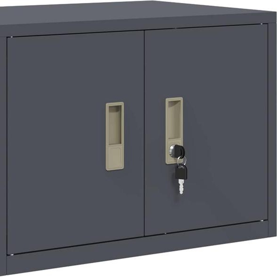 Armoire de rangement Anthracite 60 x 40 x 40 cm Acier