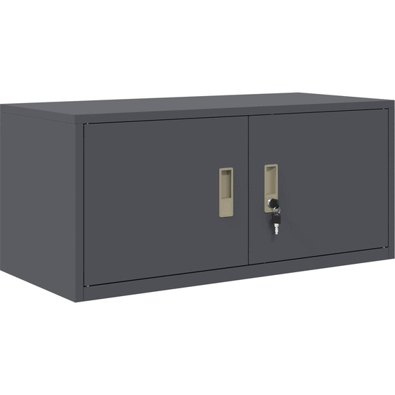 Armoire de rangement Anthracite 90 x 40 x 40 cm Acier