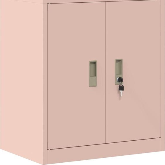 Armoire de rangement Rose 60 x 40 x 70 cm Acier