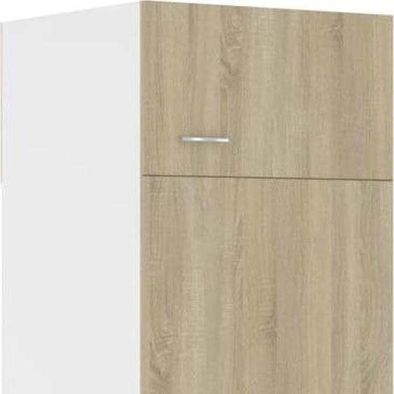 SYFAX™ Armoire de réfrigérateur Chêne sonoma Bois d’ingénierie
