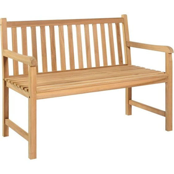 Banc de jardin 114 cm bois de teck solide