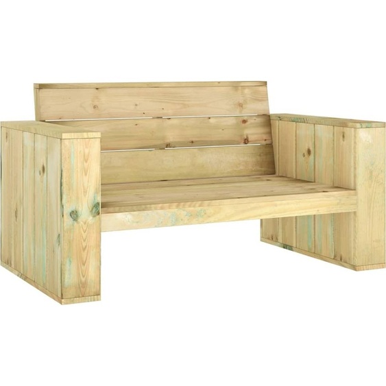 SYFAX™ Banc de jardin 139 cm bois de pin imprégné