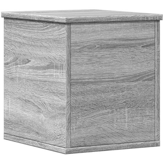 Boîte de rangement sonoma gris 30x35x35 cm bois dingénierie