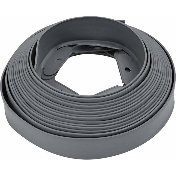 Bordures de pelouse Gris 1000 x 4 x 5 cm Plastique