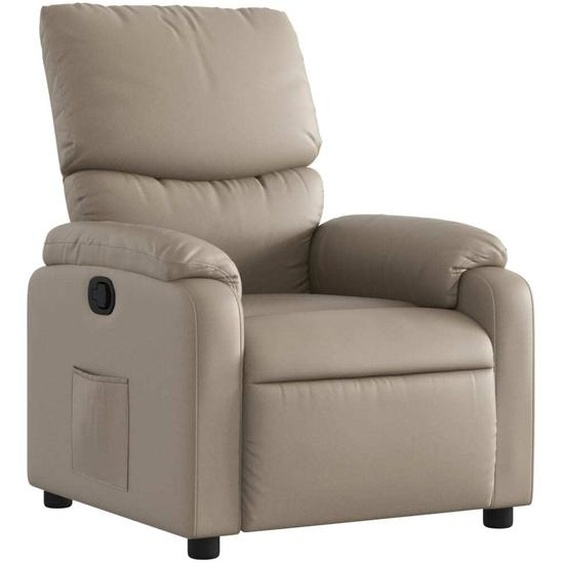 Fauteuil inclinable Cappuccino Similicuir