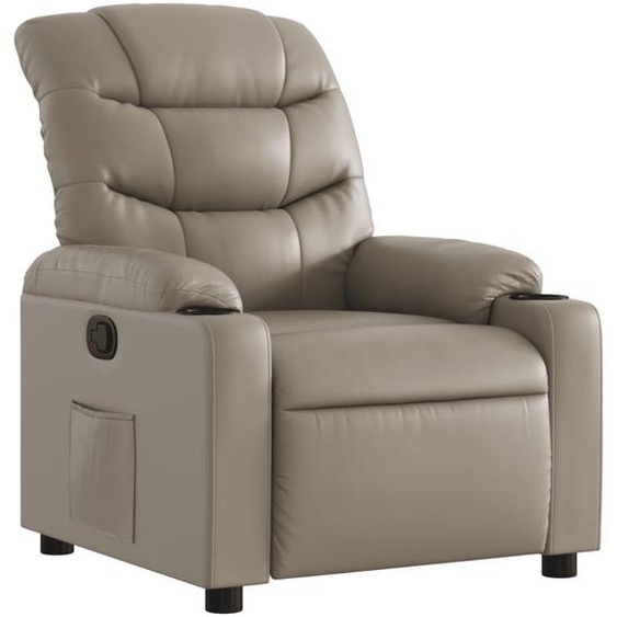 Fauteuil inclinable Cappuccino Similicuir