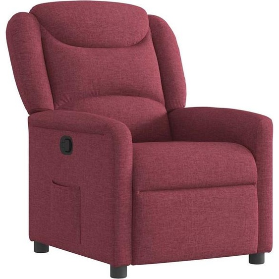 Fauteuil inclinable Rouge bordeaux Tissu