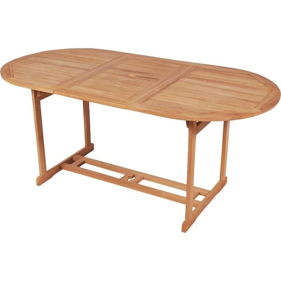 Table de jardin 180x90x75 cm Bois de teck solide