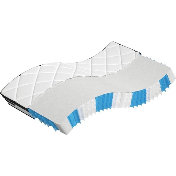 Matelas à ressorts ensachés moyen plus 70x200 cm