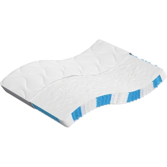 Matelas à ressorts ensachés moyen 140x200 cm