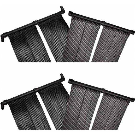Panneaux solaires de chauffage de piscine 4 pcs 80x620 cm