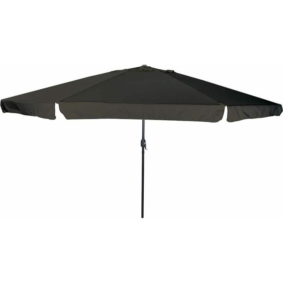 Parasol de jardin Noir 394 x 394 x 248 cm Polyester et Acier