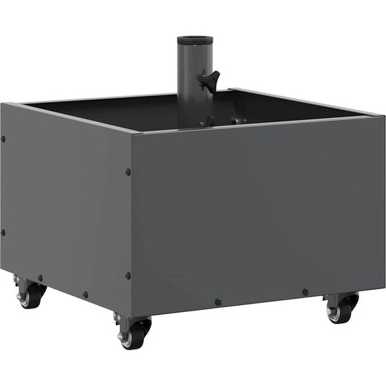 Pied de parasol Anthracite 45 x 45 x 45 cm Acier