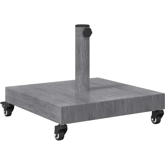 Pied de parasol Aspect Bois Gris Foncé 45 x 45 x 31,5 cm