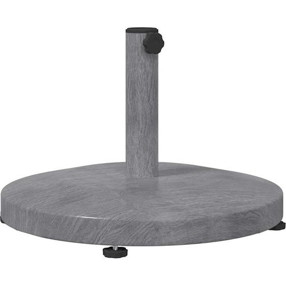 Pied de parasol Aspect Bois Gris Foncé 48 x 48 x 32 cm