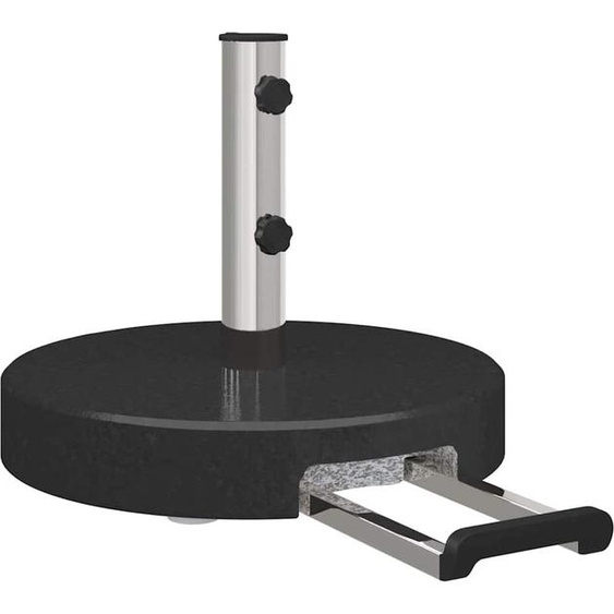 SYFAX™ Pied de parasol Noir Ø 45 x 37,5 cm Granite