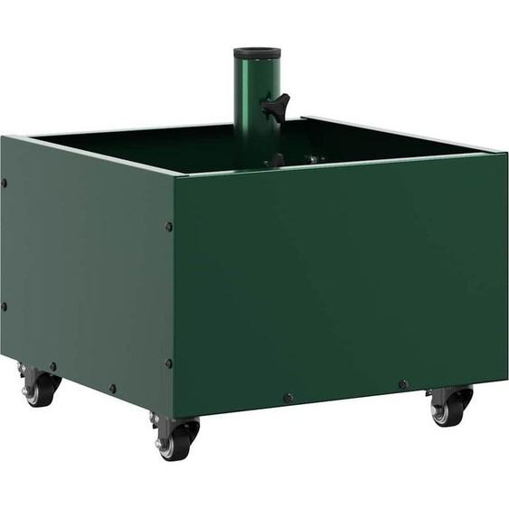 SYFAX™ Pied de parasol Vert 45 x 45 x 45 cm Acier