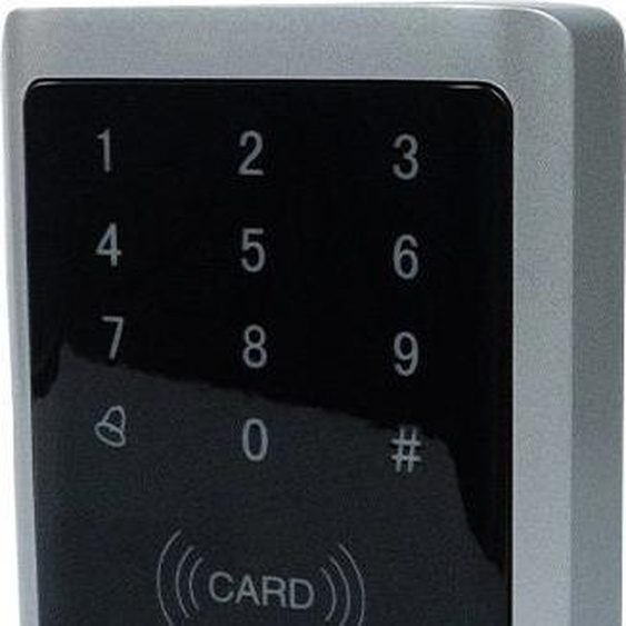 Système de contrôle daccès, lecteur de carte RFID et de code PIN, Wiegand 26, 125 kHz, clavier tactile, étanche SecureEntry-AC400