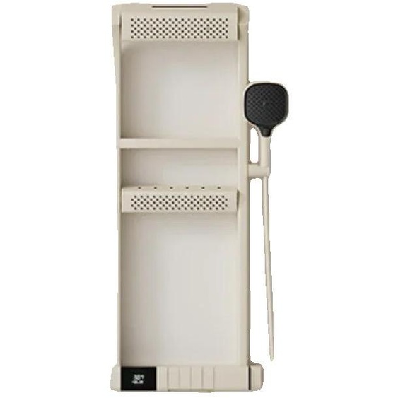 Système de douche,thermostatique, design multifonctionnel, blanc laiteux