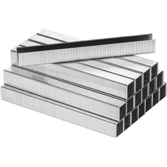 T50, supports en zinc, longueur des pieds de 12 mm, diamètre de la tête de 10,5 mm, 5000 pièces, pour travaux de rembourrage