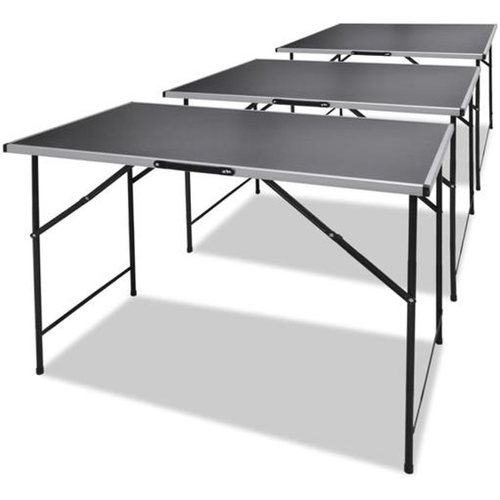 Table à coller 3 pcs Pliable