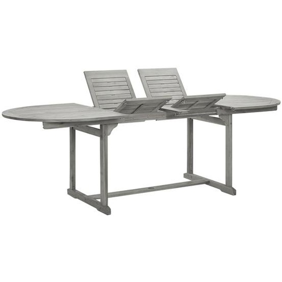 Table à dîner de jardin (160-240)x100x75cm Bois dacacia massif