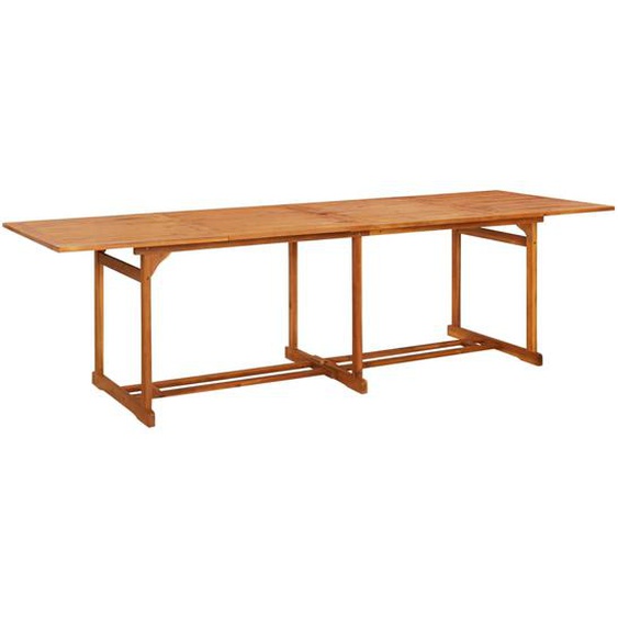 Table à dîner de jardin 280x90x75 cm Bois dacacia massif