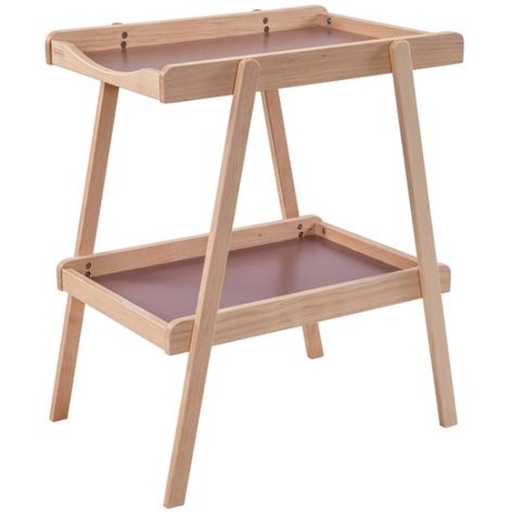 Table À Langer Léna Hybride Vieux Rose