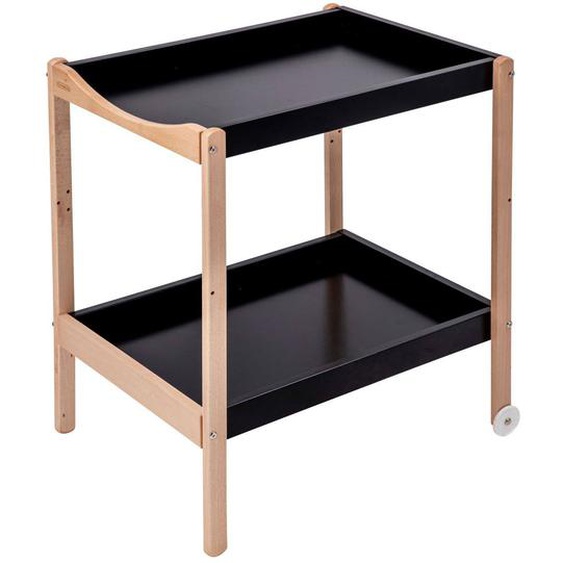 Table À Langer Margot Bois Hybride Noir
