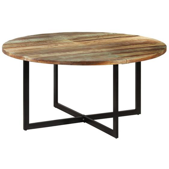 Table à manger 150x75 cm Bois massif de récupération