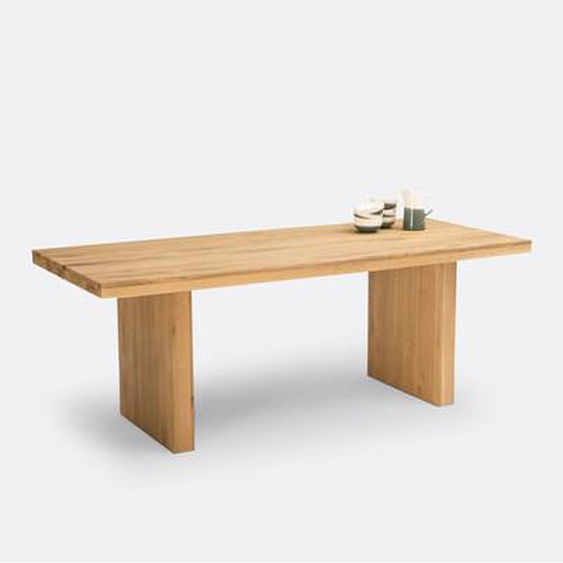 Table à manger 6/8 couverts chêne massif, Vova
