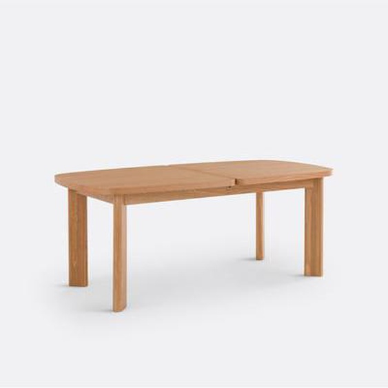 Table à manger 8/10 couverts, plaquée chêne Galito