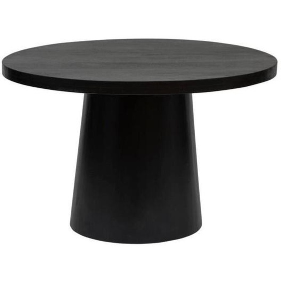 Table à manger - ATMOSPHERA - Boki - D120cm - Manguier - Noir