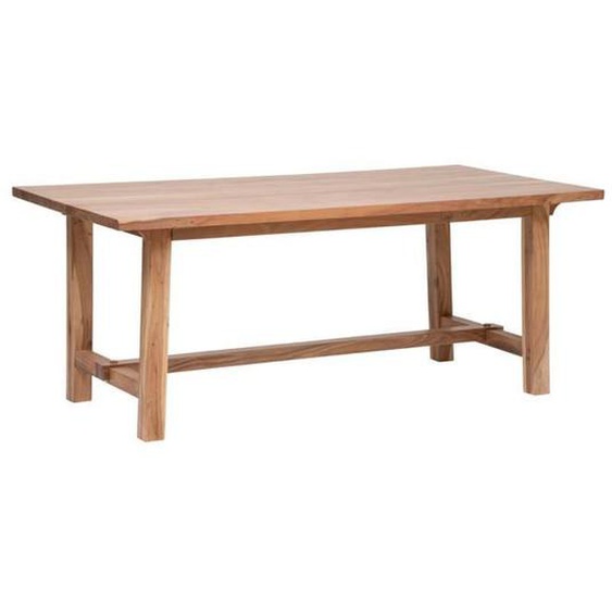 Table à manger en bois dacacia coloris naturel  - longueur 180 x Profondeur 90  x Hauteur 76  cm