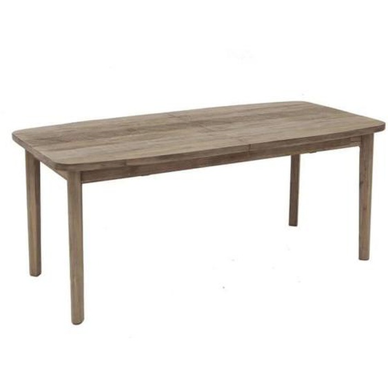 Table à manger extensible Banila en bois dacacia - Atmosphera - L 180/260 x l 90 x H 76 cm - Beige