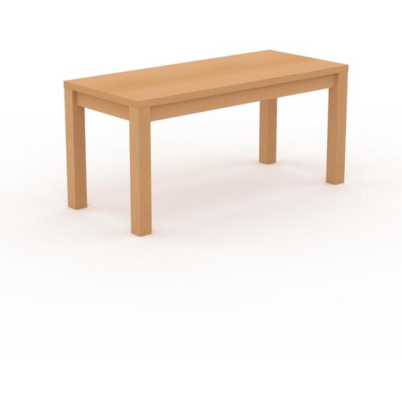 Table à manger - Hêtre, avec cadre Hêtre - 160 x 75 x 70 cm, personnalisable