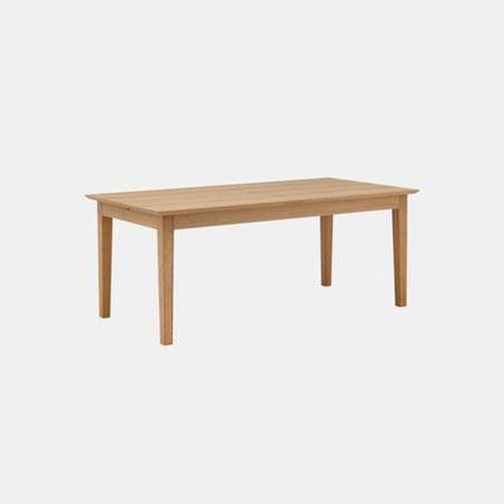 Table à manger rectangulaire extensible bois Albin