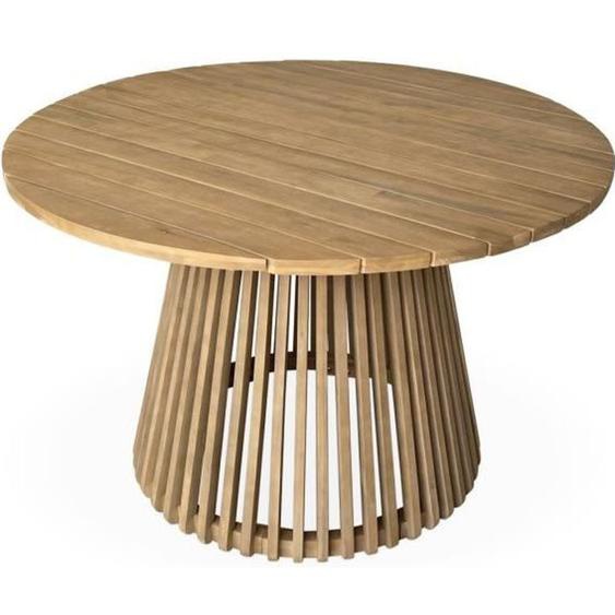 Table à manger - SWEEEK - Bois dacacia - 4 places - Intérieur/Extérieur
