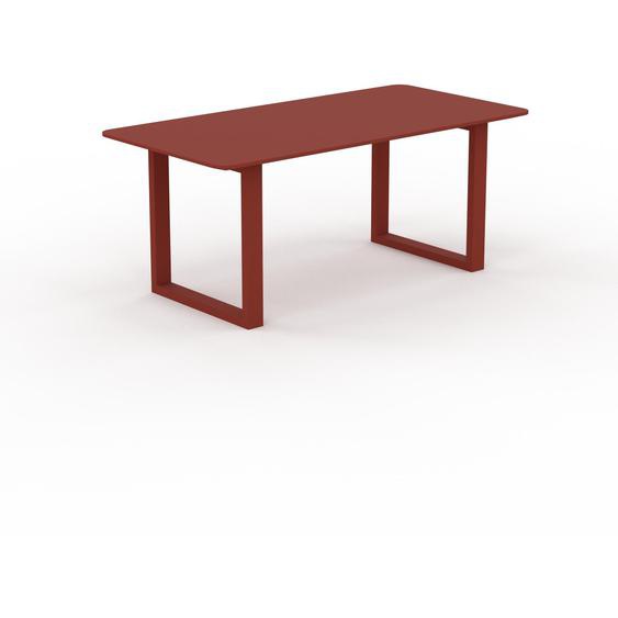 Table à manger - Terra cotta, design, pour salle à manger ou cuisine plateau de qualité - 180 x 75 x 90 cm, personnalisable