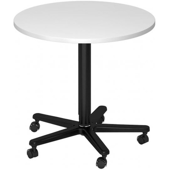 Table à pied central ST08, ronde, 80 cm
